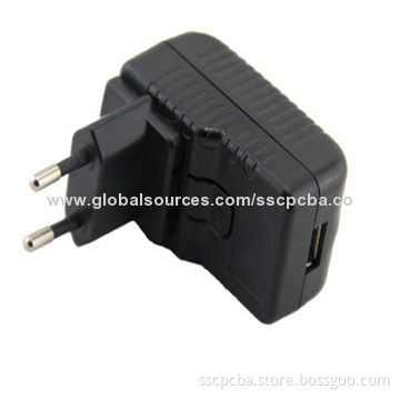 Euro plug 5V 800mA 0.8A switching battery charger with CE RoHSNew
